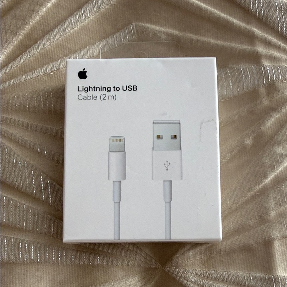 Apple White Lightning to USB Cable (2m)